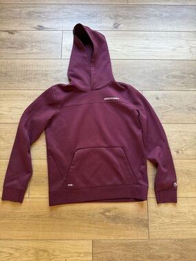Abercrombie & Fitch Kids YPB Hooded Pullover Sweatshirt - Burgundy